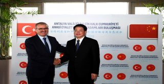 Antalya Ve Çinin Anhui Eyaleti Dostluk Protokolü İmzaladı