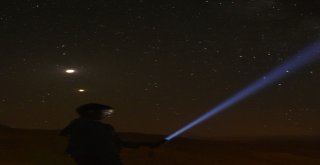 Kanlı Ay Tutulması Gümüşhanede Merakla İzlendi