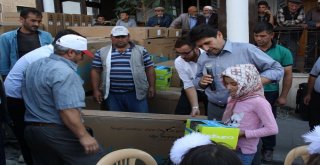 Derbentli Çocuklar Bisikletlerini Aldı