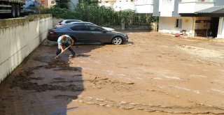 Trabzonda Selin Ardından Temizleme Çalışmaları Başladı