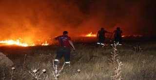 Adıyamanda Korkutan Orman Yangını
