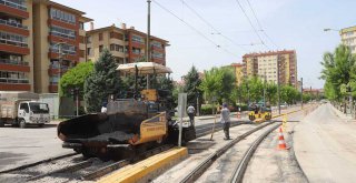 TRAMVAY HEMZEMİNLERİNDE ÇALIŞMALAR TAMAMLANDI