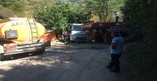 Bartında Ormanlık Alanda Çıkan Yangın Söndürüldü