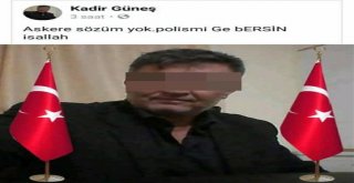 Sosyal Medyadan Polise Hakaret Eden Muhtar Adliyede