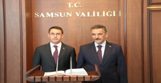 Go-Kartta Yaşanan Facia Sonrasıtürkmenistan Büyükelçisi Samsuna Geldi