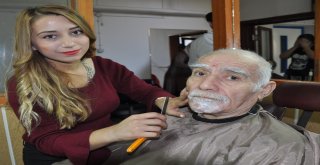 Gönüllü Kuaförlerden Yaşlılara Saç Ve Cilt Bakımı