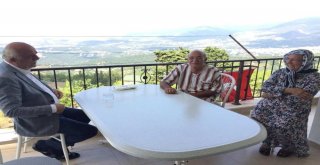 Başkan Seyfi Dingilden Hasta Vatandaşlara Moral Ziyareti