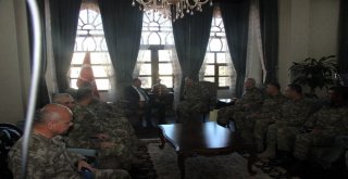 2İnci Ordu Komutanı Orgeneral Temelden, Kilis Valisine Veda Ziyareti