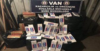 Vanda Kamyon Lastiği İçerisinde 6 Bin Paket Kaçak Sigara Ele Geçirildi