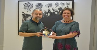 Tskmde Taş Baskı Sergisi Açıldı