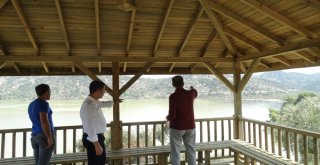 Bafa Gölünde Kuş Gözlem Terası Yapılıyor