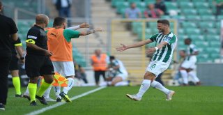 Spor Toto Süper Lig: Bursaspor: 1 - Ankaragücü: 0 (İlk Yarı)