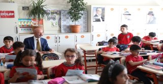 Başkan Çolakbayrakdarın Okul Ziyaretleri Sürüyor