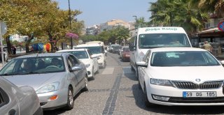 Çanakkalede Dönüş Yoğunluğu: 5 Kilometrelik Kuyruk Oluştu