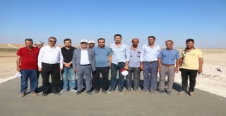 Genel Sekreter Abdülkadir Açar Beton Yol Çalışmalarını İnceledi