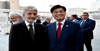 Başkan Tunadan Dünya İdari Kentler Birliği Üyelerine Resepsiyon