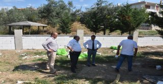 Başkan Saka Çalışmaları Sahada Takip Ediyor