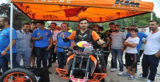 Motosiklet Festivalinde Yürekleri Ağza Getiren An