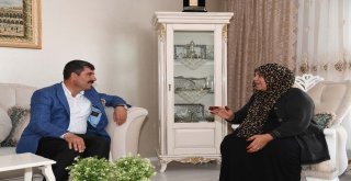 Başkan Asyadan Fedakar Teyzeye Ziyaret