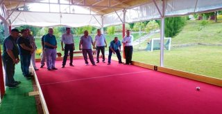 Tekirdağ Protokolü Ve Gazeteciler Bocce Turnuvasında Dostluk