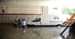 İncirli Alt Geçidi Sular Altında Kaldı