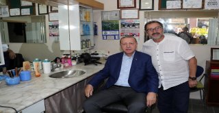 Cumhurbaşkanı Erdoğandan Kasımpaşaya Sürpriz Ziyaret