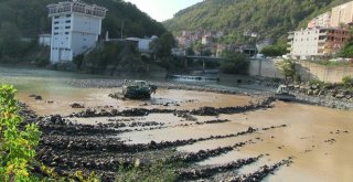 Çoruh Nehrinde Yapılan Çalışma Sayesinde Borçka Çirkin Görüntülerden Kurtulacak