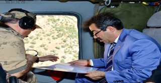 Vali Güzeloğlu Licedeki Üs Bölgelerinde İncelemelerde Bulundu