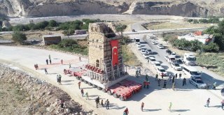 İmam Abdullah Türbesinin Minaresi Taşındı