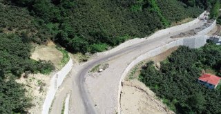 Ordu-Kabadüz Karayolu Çalışmaları Sürüyor