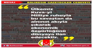 Balıkesir Gazeteciler Cemiyetinden Açıklama