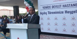 Yenice Devlet Hastanesi Yeni Hizmet Binası Törenle Açıldı