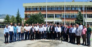 Boğazlıyandan 4 Parti Ve Stk Temsilcilerinden  Turhal Şekere Toplu Ziyaret