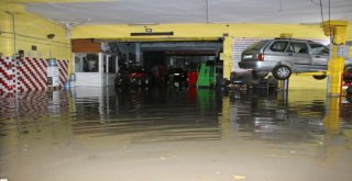 Samsunda Sanayiyi Su Bastı