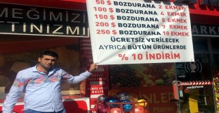 (Özel Haber) Esnaftan Dolar Bozdurana Ücretsiz Ekmek Kampanyası