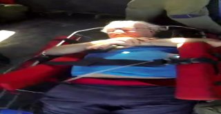 Uludağ Gezisinde Ayağı Kırılan Şahıs Askeri Helikopterle Hastaneye Kaldırıldı