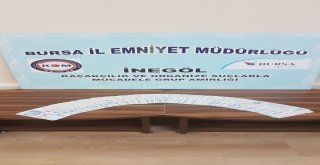 İnegölde Haraç Operasyonu