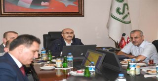 Vali Demirtaş, Dsi Bölge Ve Çevre Şehircilik İl Müdürlüğü Yetkilileri İle Bir Araya Geldi