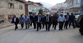 Vali Günaydın Sarıidriste Halkla Kucaklaştı