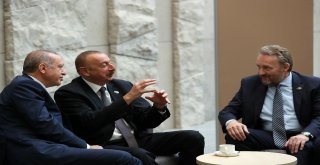 Cumhurbaşkanı Erdoğan, Aliyevle Görüştü