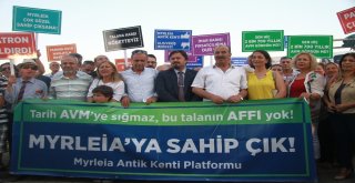 Antik Kent Üzerine Yapılan Avm İçin Tarihe Sahip Çık Çağrısı