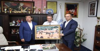 Saka, Özbek Misafirlerini Ağırladı