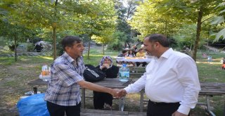 Başkan Toltar Hafta Sonu Piknik Yapan Aileleri Ziyaret Etti