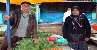 Tatilcilerden Organik Pazara Yoğun İlgi