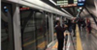 MECİDİYEKÖY - MAHMUTBEY METROSU'NDA SEFERLER İMAMOĞLU'NUN STARTIYLA BAŞLADI