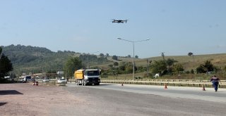 Bayram Trafiğine Dronlu Kontrol