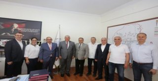 Ayso Yönetimi Efeler Belediye Başkanı Mehmet Fatih Atay I Ziyaret Etti