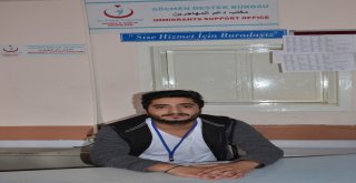 Hastaneye Gelen Suriyelilere Tercüman Desteği
