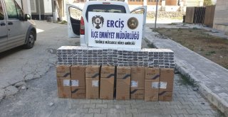 Ercişte 17 Bin 772 Paket Kaçak Sigara Ele Geçirildi