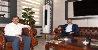 Başkan Asya, Dap İdaresi Başkanı Demiri Ağırladı